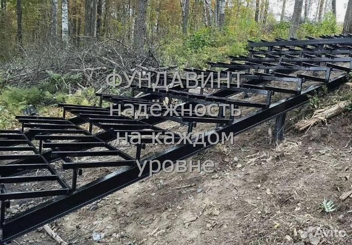 Установка винтовых свай