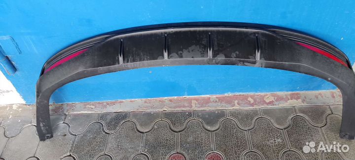 Нижняя часть бампера Hyundai Solaris 2021