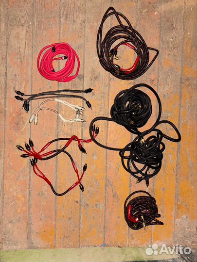 RCA кабеля разных брендов