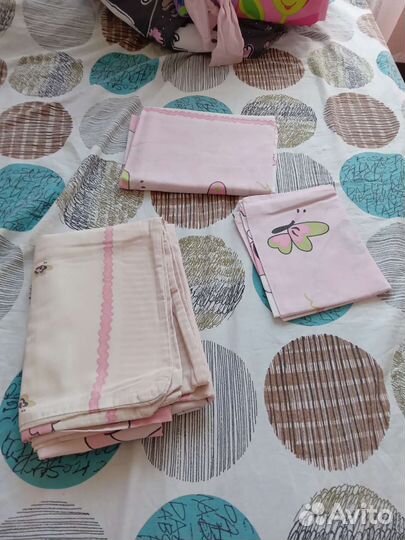 Комплект постельного белья в детскую кроватку