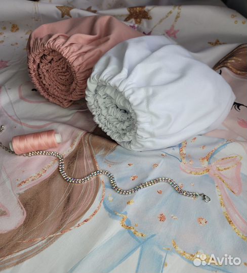 Простынь на резинке 75 на 75, 90на60, 95 на 65