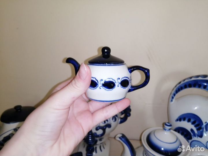 Чайный сервиз Гжель