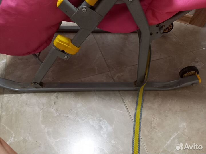 Детские санки коляска