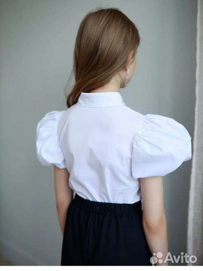 Школьные блузки на девочек. Новое