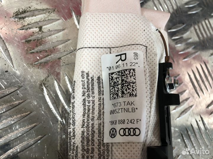 Подушка безопасности в сидение Audi A4 B8