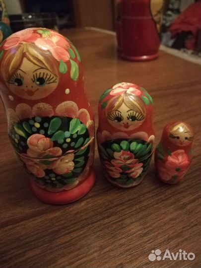 Матрешка деревянная