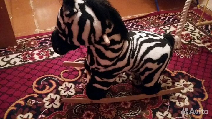 Качалка Зебра