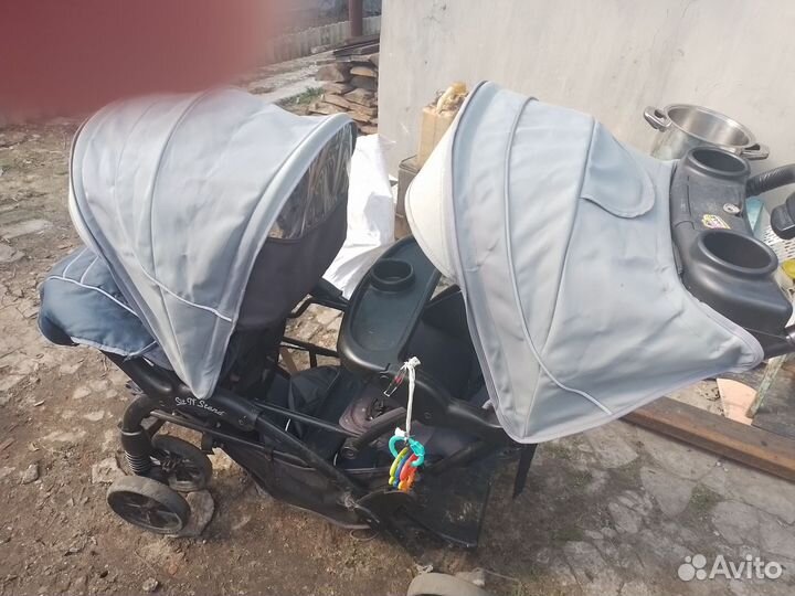 Детские коляски для двойни бу
