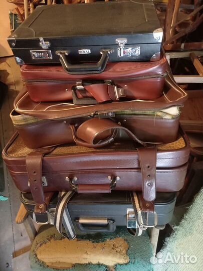 Чемоданы СССР винтаж разные, кейс под инструменты