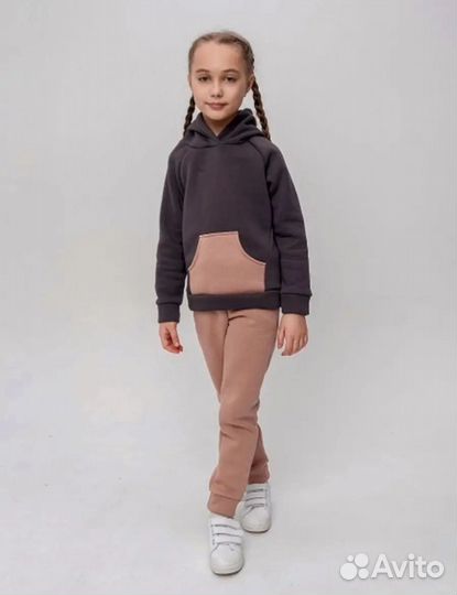 Костюм спортивный детский тройка с начёсом