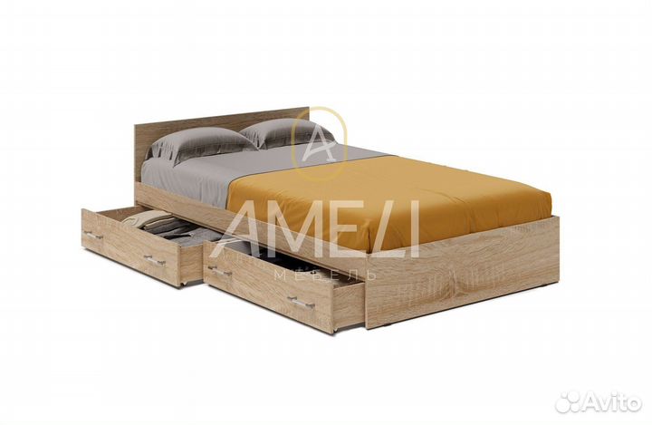 Кровать с ящиками