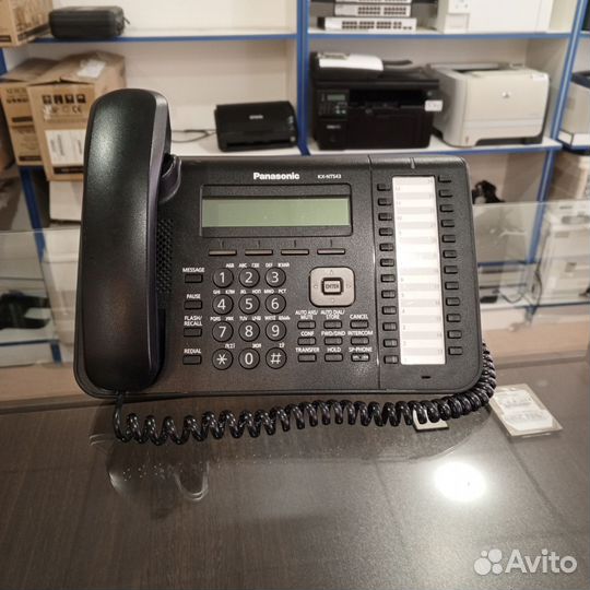 IP-телефон Panasonic KX-NT543RU Black