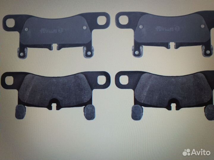 Колодки тормозные туарег нф NF Порше каенн