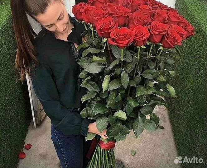 101 Роза Цветы Букеты 51 25 Роз Доставка