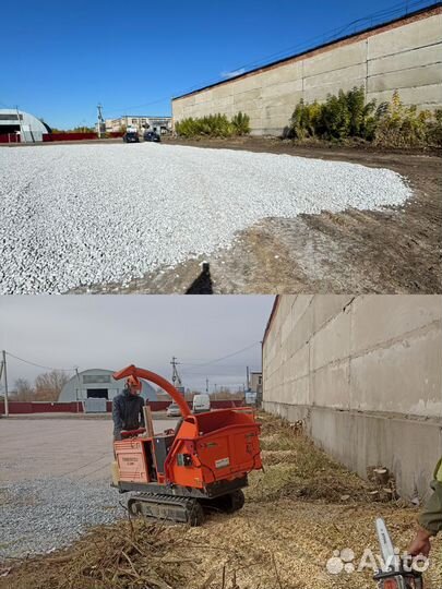 Расчистка участка