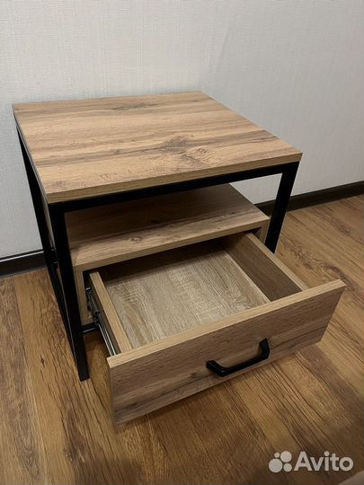 Тумба прикроватная лофт