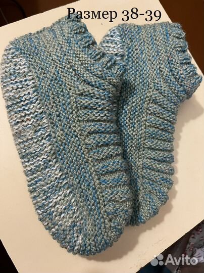 Носки вязаные