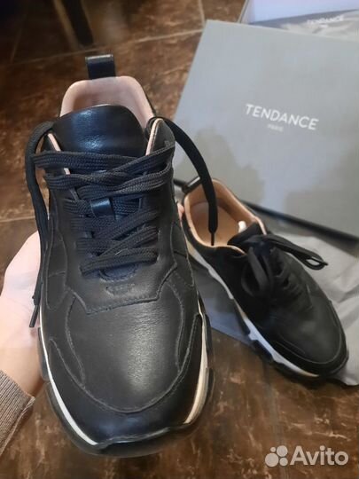 Кроссовки кожаные Tendance