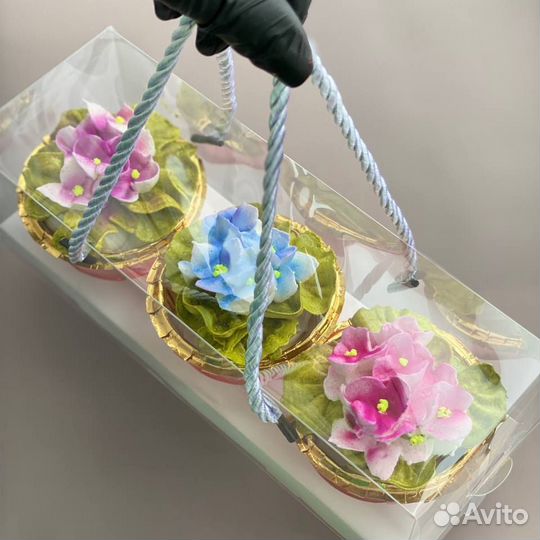 К Дню Воспитателя и Учителя- Зефирные цветы, букет