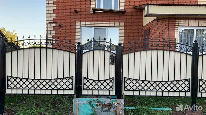 Кованый забор