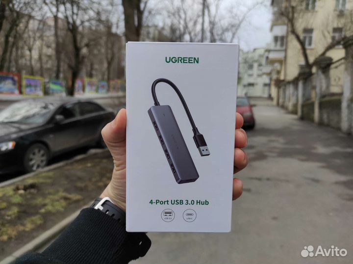 Hub (хаб) USB-концентратор ugreen 50985 4in1