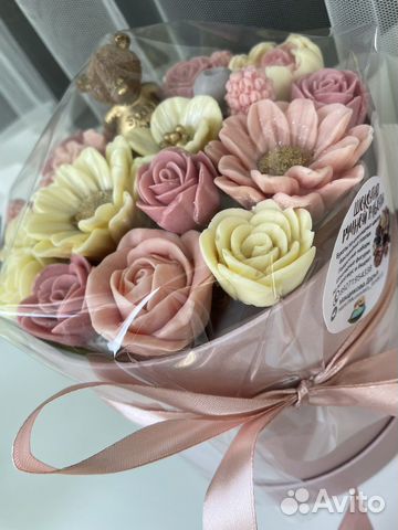 Букеты из шоколадных цветов