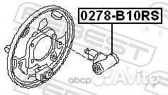 0278-B10RS Цилиндр торм.раб. nissan almera clas