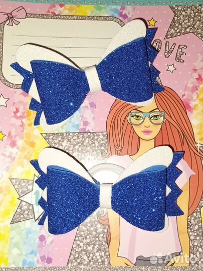 Школьные бантики на резиночках