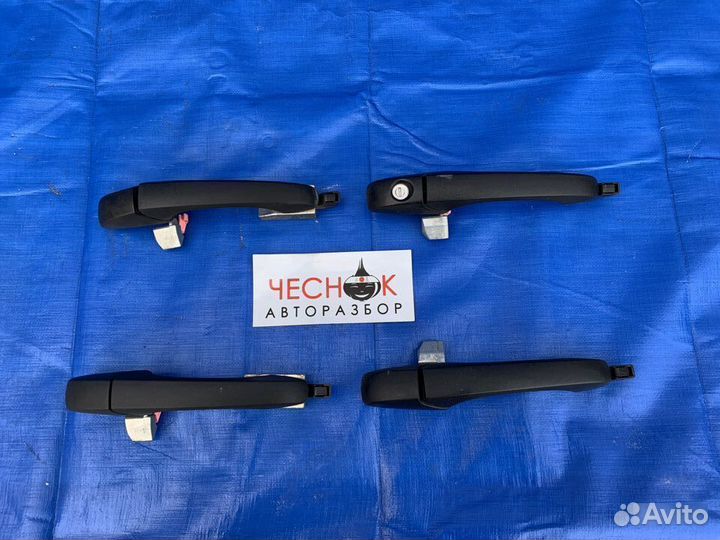 Ручка двери наружняя черная Dodge Caliber