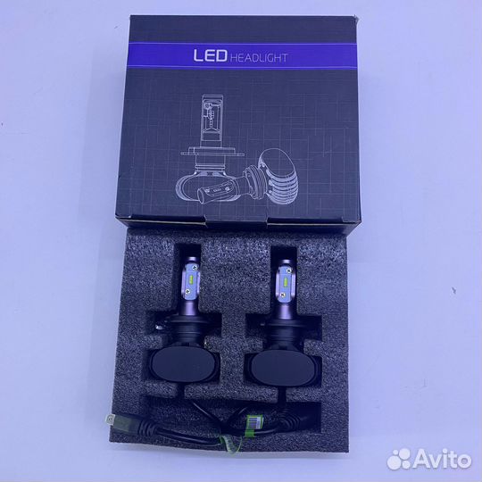 Лампочки светодиодные H7, LED, 9-32V, комплект 2 л