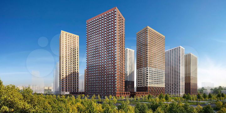 Квартира-студия, 22 м², 17/33 эт.