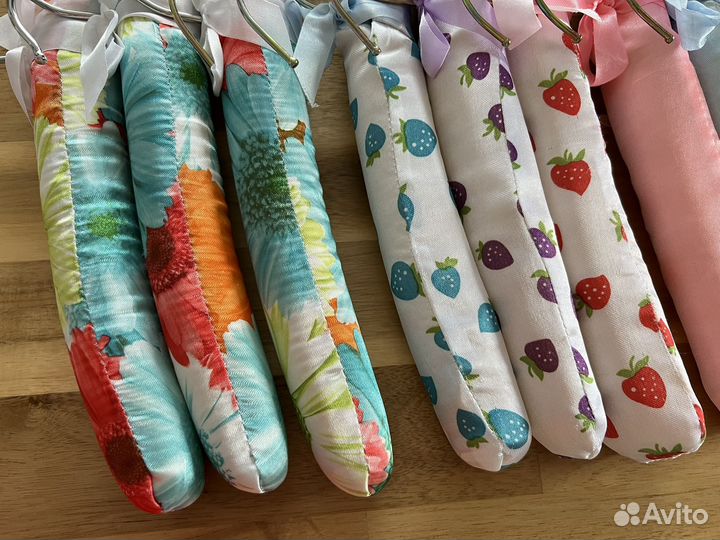 Вешалки плечики мягкие 12 шт