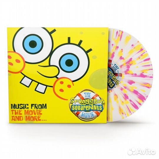 The Spongebob Movie Soundtrack vinyl lp