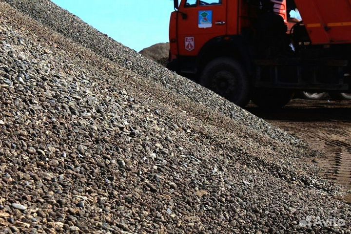 Щебень гранитный