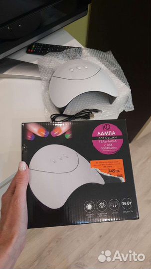 Лампа для гель лака 36w LED новая/могу привезти