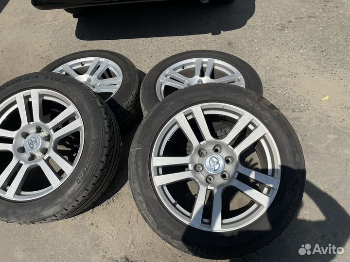 Комплект оригинальных колес R20 toyota prado