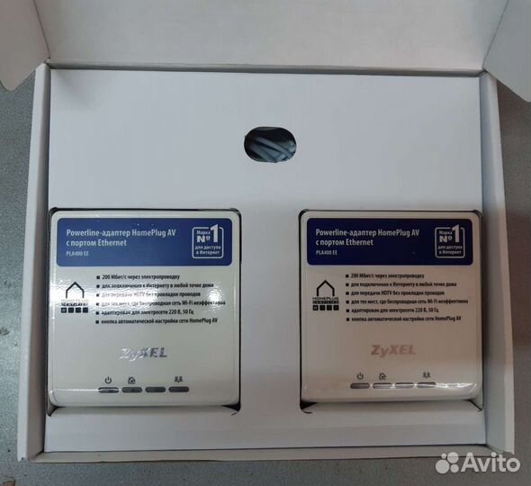 Сетевой адаптер Zyxel pla400 ee x2