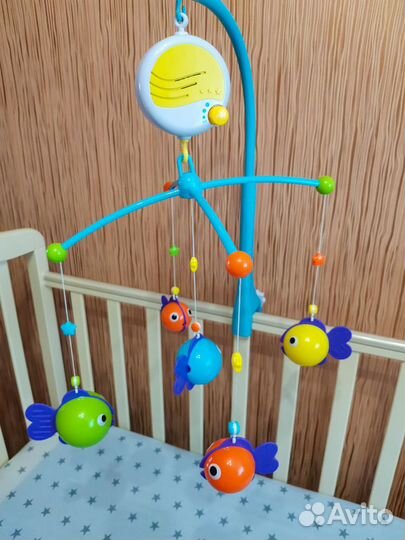 Музыкальный мобиль рыбки