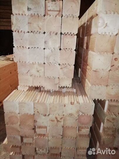 Брус профилированный камерной сушки 150х150х6 м