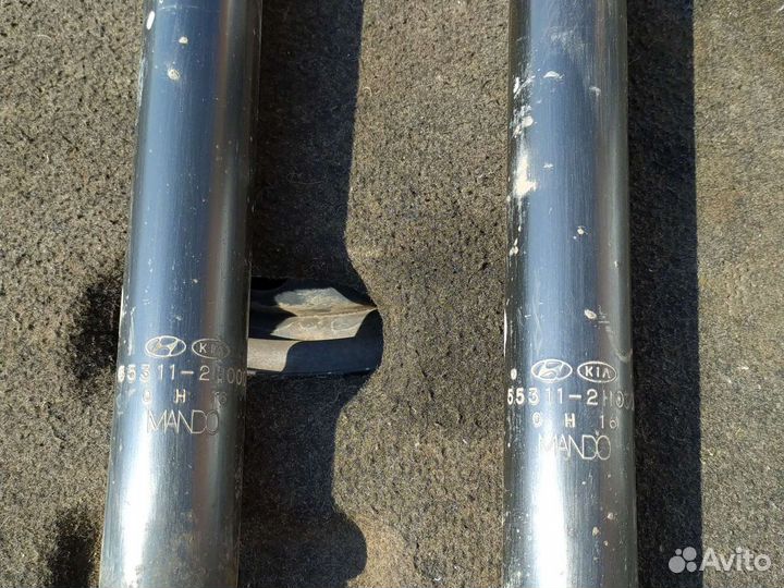 Задние амортизаторы hyundai elantra HD