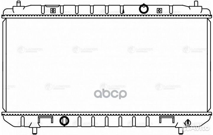 Радиатор охл. для а/м Lifan X50 (15) 1.5i M/A