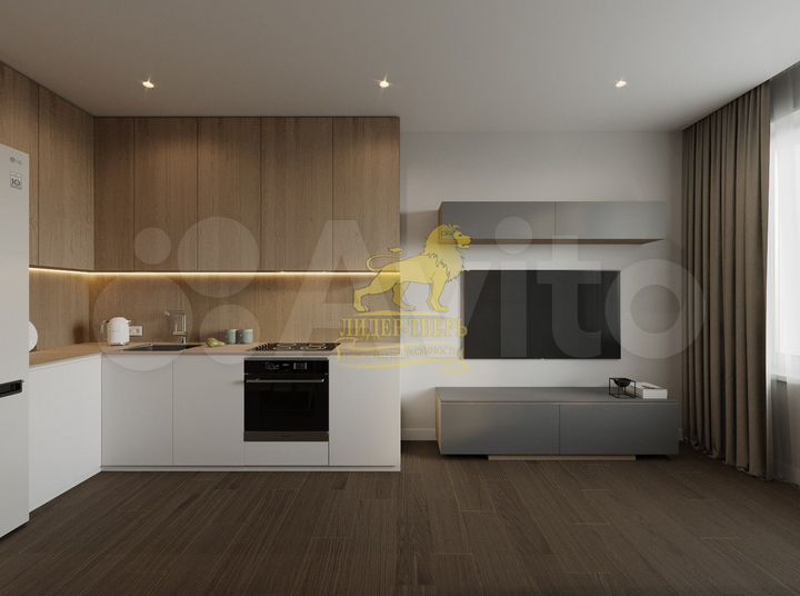 1-к. квартира, 37,6 м², 2/9 эт.