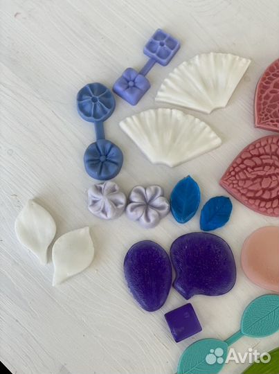 Силиконовые молды для цветов