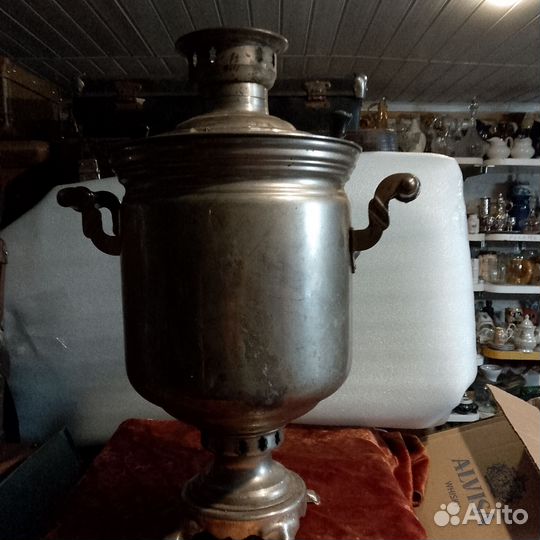 Самовар дровяной угольный