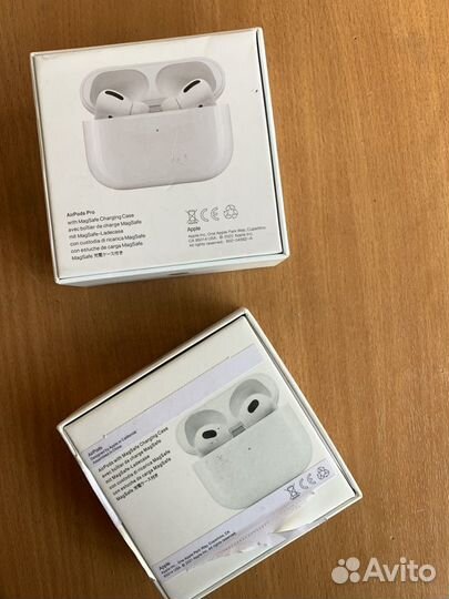 Коробка от airpods pro