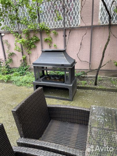 Уличный камин