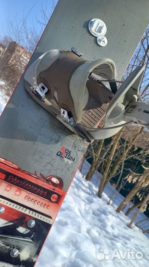 Сноуборд Rossignol и крепы Flow