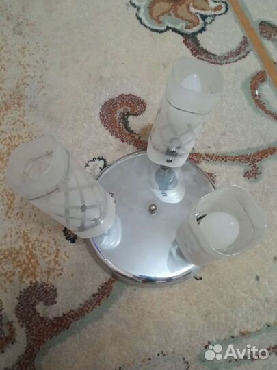 Люстра потолочная бу