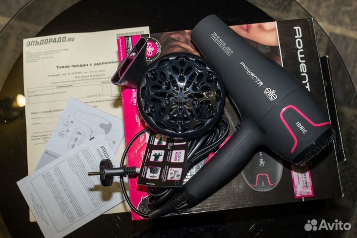 Фен Rowenta CV8722 Infini Pro новый