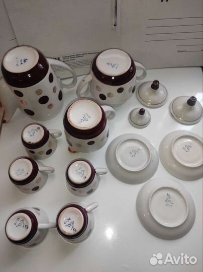 Фарфоровый сервиз СССР